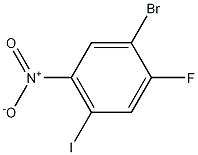 1-BROMO-2-FLUORO-4-IODO-5-NITROBENZENE, 1226808-77-0, 結(jié)構(gòu)式