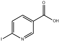 6-Iodopyridine-3-carboxylic acid Struktur