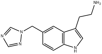 5-(1H-1,2,4-Triazol-1-ylmethyl)-1H-indole-3-ethanamine Struktur