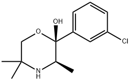 (R,R)-Hydroxy Bupropion Struktur
