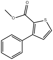 3-Phenylthiophene-2-carboxylic Acid Methyl Ester Struktur