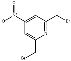 2,6-Bis(bromomethyl)-4-nitropyridine 結(jié)構(gòu)式