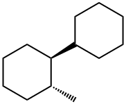 1,1'-Bicyclohexyl, 2-methyl-, trans- Struktur