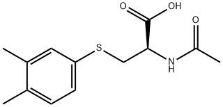 N-乙?；?S-(3,4 - 二甲基苯)-L-半胱氨酸, 581076-72-4, 結(jié)構(gòu)式