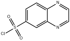 Quinoxaline-6-sulfonyl chloride Struktur