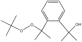 Benzenemethanol, (1-((1,1-dimethylethyl)dioxy)-1-methylethyl)-alpha,alpha-dimethyl- Struktur