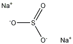 Sodium sulfite Struktur