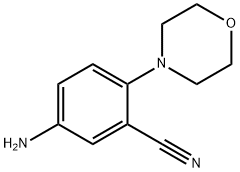 5-氨基-2-(4-嗎啉基)苯腈, 78252-12-7, 結(jié)構(gòu)式