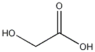 Glycolic acid Struktur