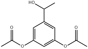 1-(3,5-Diacetoxyphenyl)-1-ethanol Struktur