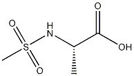 (2S)-2-(甲基磺?；被?丙酸, 879123-60-1, 結(jié)構(gòu)式