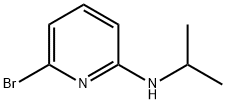 6-溴-N-(1-甲基乙基)-2-吡啶胺 結(jié)構(gòu)式