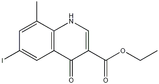 Ethyl 1,4-dihydro-6-iodo-8-methyl-4-oxoquinoline-3-carboxylate