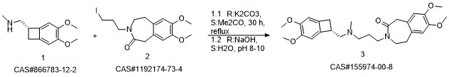Ivabradine synthesis