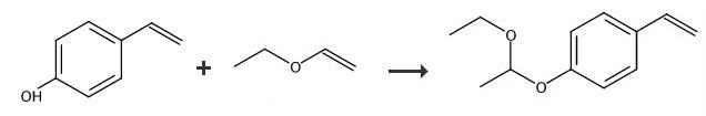 synthesis of 4-(Ethoxyethoxy)styrene synthesis of 4-(Ethoxyethoxy)styrene