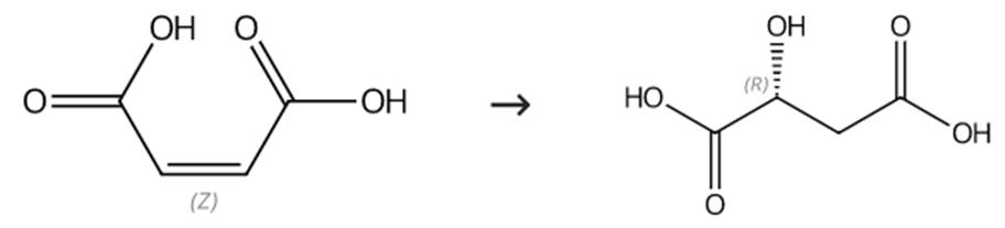 D-(+)-蘋果酸的合成