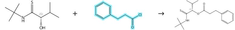 氫化肉桂酰氯的酯化反應(yīng)