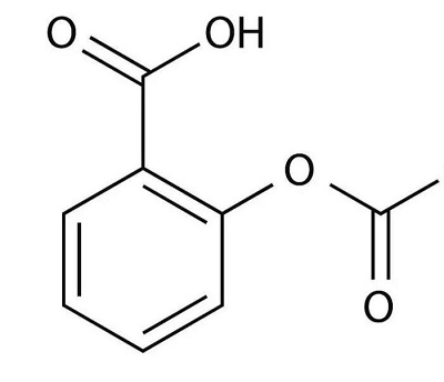 乙酰水楊酸的結(jié)構(gòu)式