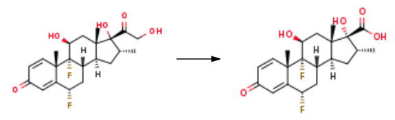 (6a,11b,16a,17a)-6,9-Difluoro-11,17-dihydroxy-16-methyl-3-oxoandrosta-1,4-diene-17-carboxylic acid (6a,11b,16a,17a)-6,9-Difluoro-11,17-dihydroxy-16-methyl-3-oxoandrosta-1,4-diene-17-carboxylic acid