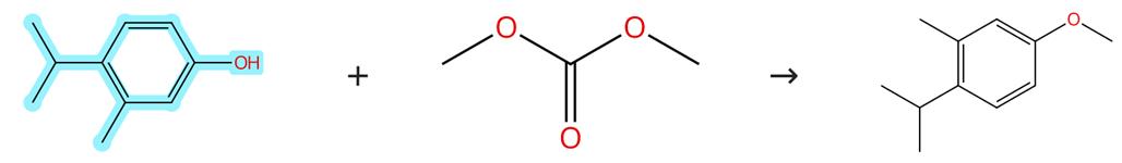 3-甲基-4-異丙基苯酚的醚化反應(yīng)