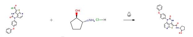 反式-(1R,2R)-2-氨基環(huán)戊醇鹽酸鹽參與反應(yīng)二