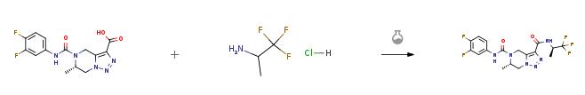 (RS)-2-氨基-1,1,1-三氟丙烷 鹽酸鹽反應(yīng)一