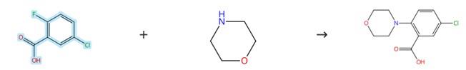 5-氯-2-氟苯甲酸的芳香親核取代反應(yīng)