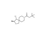 (3S)-tert-butyl 4-hydroxy-3-methyl-2-oxa-8-azaspiro[4.5]decane-8-carboxylate