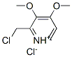 2-Chloromethyl-3,4-dimethoxypyridinium chloride