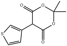 	2,2-DIMETHYL-5-THIOPHEN-3-YL-[1,3]DIOXANE-4,6-DIONE
