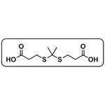 3,3′-[(1-Methylethylidene)bis(thio)]bis[propanoic acid]；