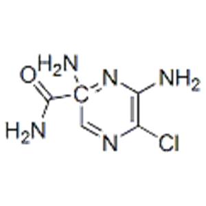 6-chloro-3,5-diaminopyrazine-3-carboxamide