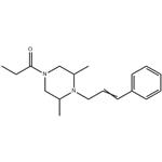 2,6-Dimethyl-4-(1-oxopropyl)-1-(3-phenyl-2-propenyl)piperazine