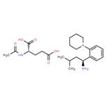 (S,S')-3-Methyl-1-(2-piperidinophenyl) butylamine N-Acetyl-glutamate salt pictures
