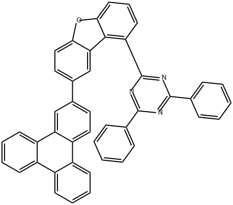 1,3,5-Triazine, 2,4-diphenyl-6-[8-(2-triphenylenyl)-1-dibenzofuranyl]-