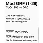 863288-34-0 Mod GRF (1-29) 2mg (CJC-1295 no DAC) CJC-1295 withoud dac