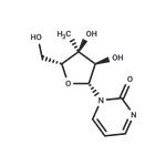 4-Deoxy-3'-beta-C-methyluridine