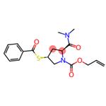(2S,4S)-1N-(allyloxycarbonyl)-4-benzoylsulfanyl-2-(N,N-diMethylcarbaMoyl)pyrrolidine