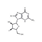 8-Bromo-3'-deoxy-3'-fluoroguanosine