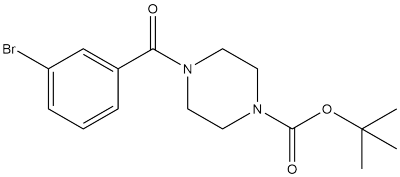 tert-butyl 4-(3-bromobenzoyl)piperazine-1-carboxylate