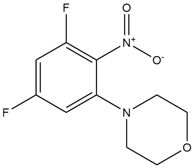 4-(3,5-difluoro-2-nitrophenyl)morpholine