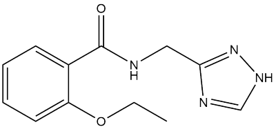 N-((1H-1,2,4-triazol-3-yl)methyl)-2-ethoxybenzamideMolecular Weight: 246.27