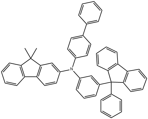 9H-Fluoren-2-amine, N-[1,1'-biphenyl]-4-yl-9,9-dimethyl-N-[3-(9-phenyl-9H-fluoren-9-yl)phenyl]-