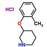 3-(2-Methylphenoxy)piperidine hydrochloride (1:1)