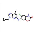 6-Chloro-7-((3-(cyclopropylmethyl)-7-methyl-3H-imidazo[4,5-b]pyridin-5-yl)amino)-4-methyl-2H-benzo[b][1,4]oxazin-3(4H)-one