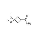 3,3-Dimethoxycyclobutane-1-carboxamide pictures