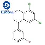 Isoquinoline, 4-(3-bromophenyl)-6,8-dichloro-1,2,3,4-tetrahydro-2-methyl-, (4S)- pictures