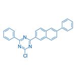 2-Chloro-4-phenyl-6-(6-phenylnaphthalen-2-yl)-1,3,5-triazine