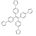 1H-Imidazole, 1,1',1'',1'''-(1,2-ethenediylidenetetra-4,1-phenylene)tetrakis-