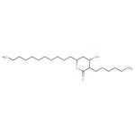 3-Hexyltetrahydro-4-hydroxy-6-undecyl-2H-pyran-2-one pictures